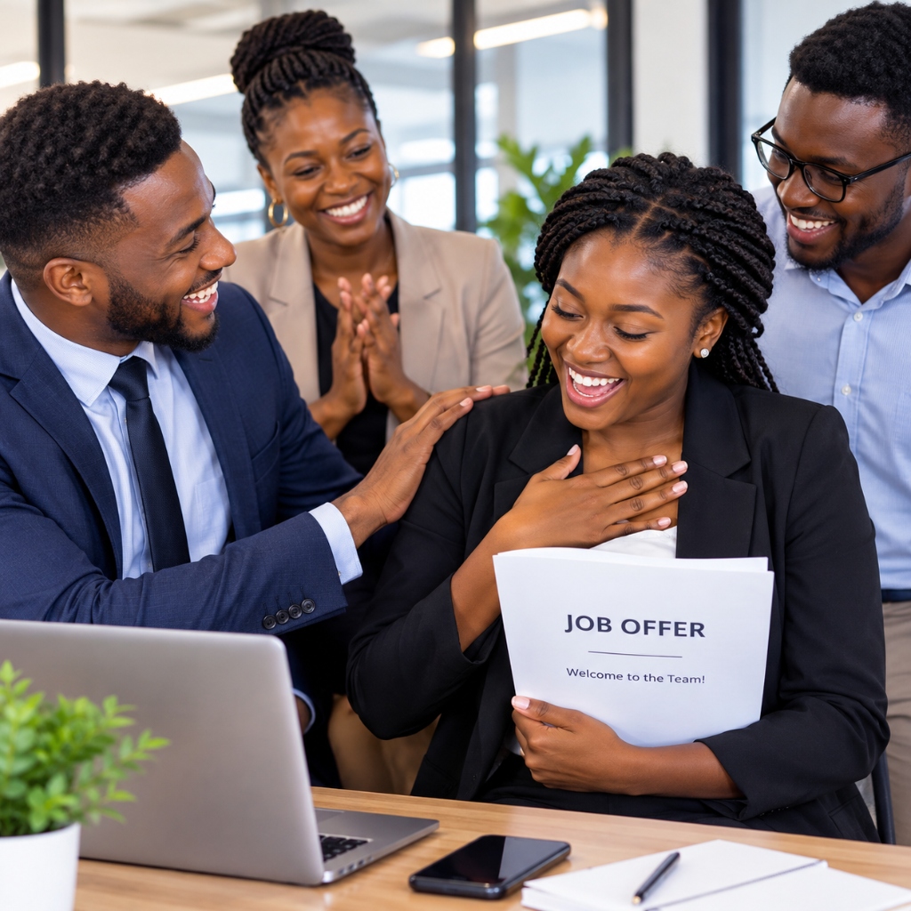 She Got Employed - Verified Job Offer